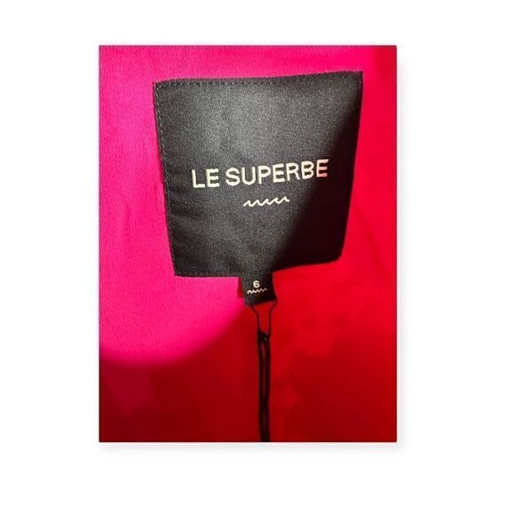 Le Superbe Aurora Flora Lil Flirt Mini Dress Sz 6 | Pink & Orange | NWT Designer - Picture 5 of 9